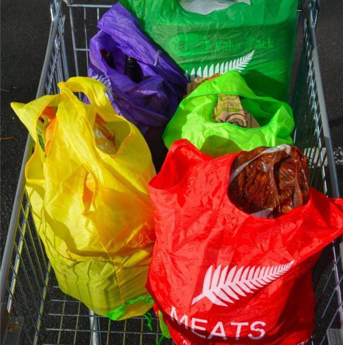 convenient reusable shopping bags